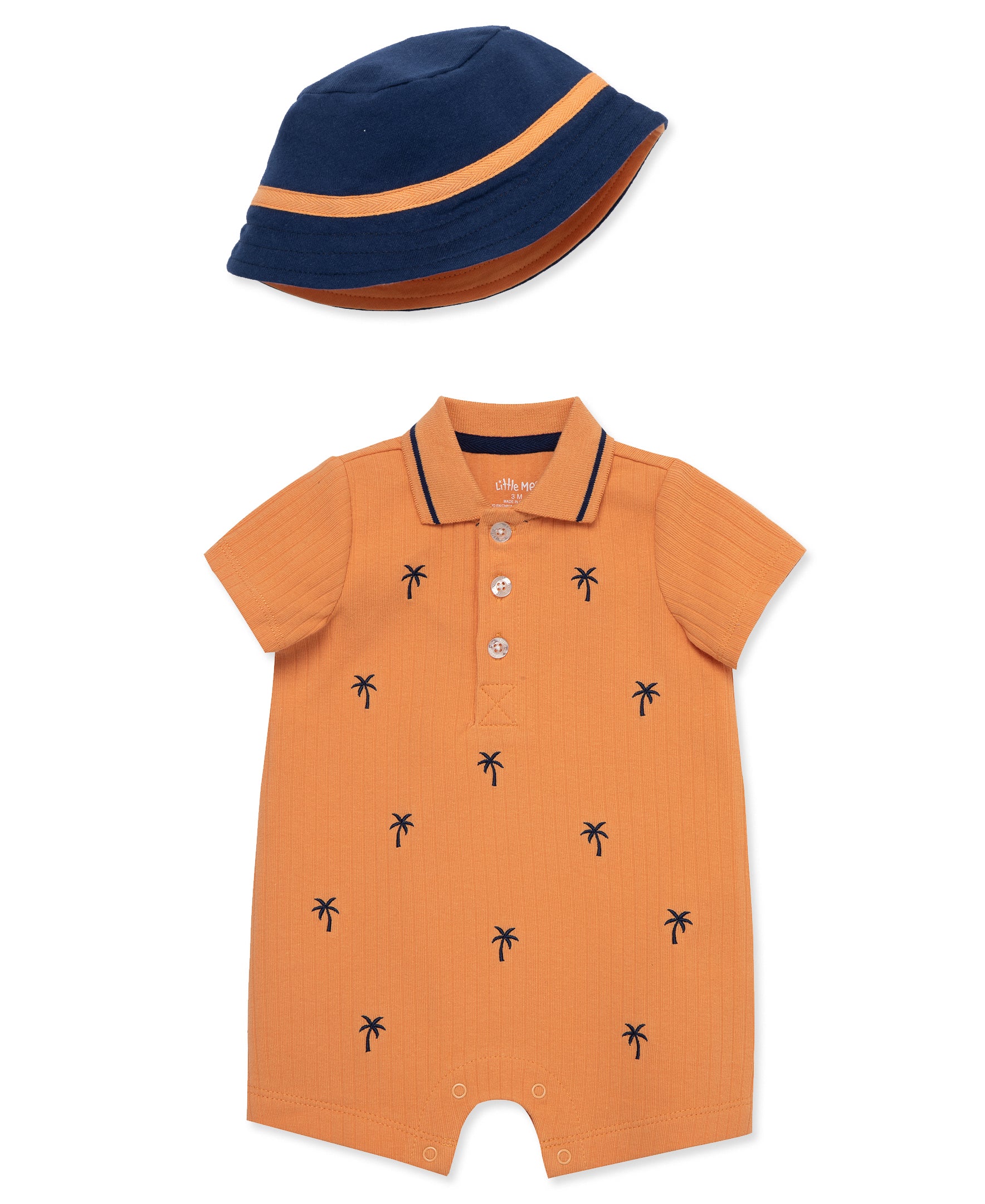 Palm Tree Romper-Hat