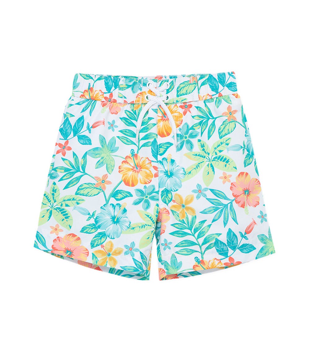 Tropical Swim Trunks-Multi