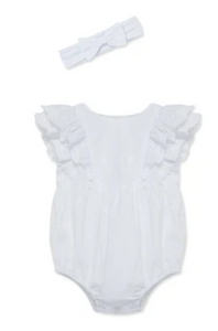 White Eyelet Bubble
