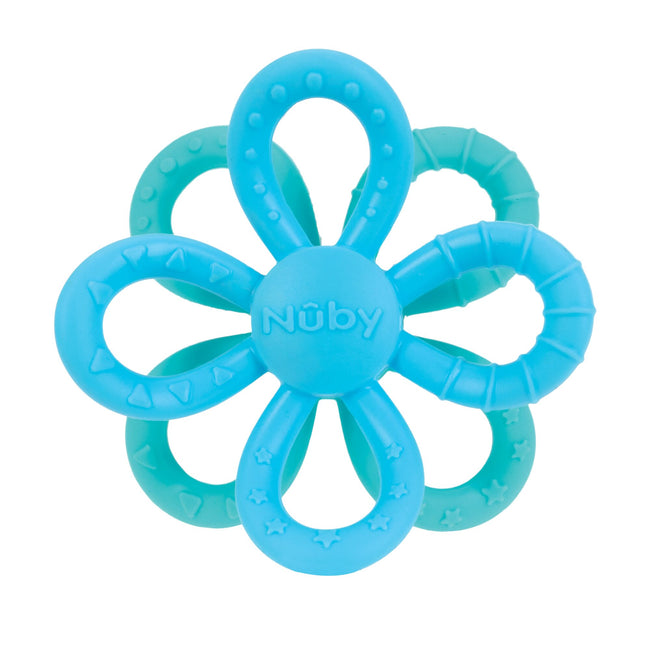 GEO SILICONE TEETHER BLUE/AQUA