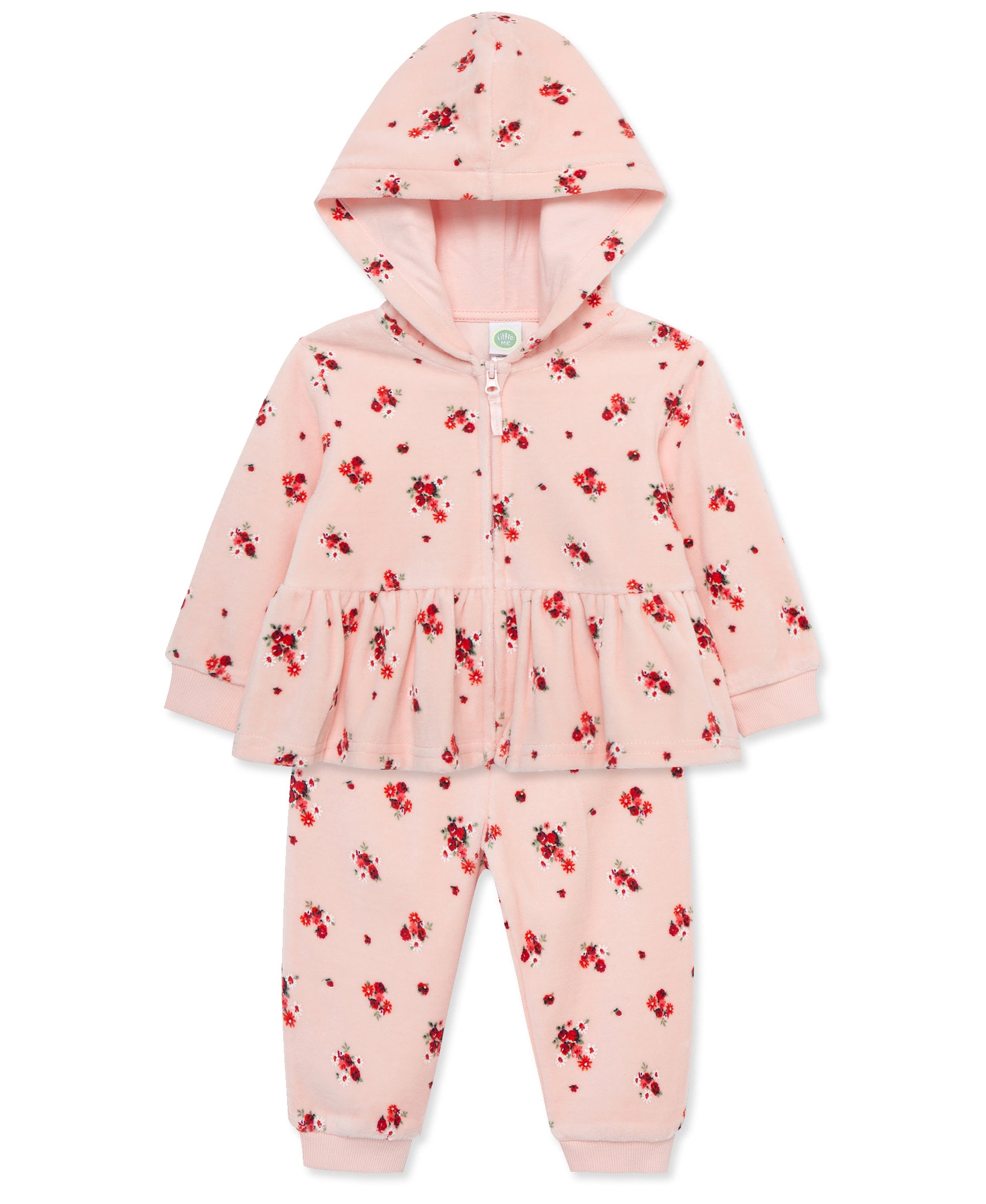 Rose 2Pc Hoodie Set