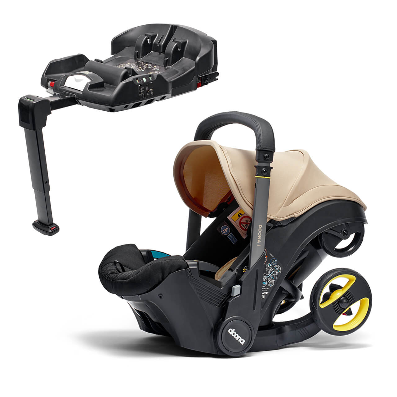 Doona Infant Seat + Base Sand