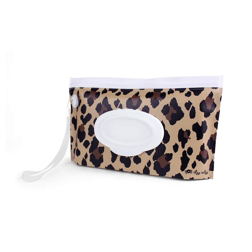 Pouch Wipes Case Leopard
