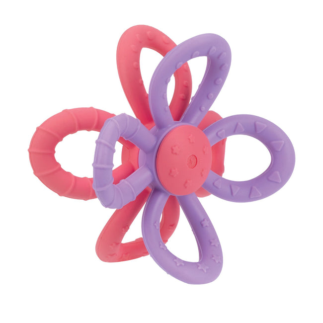 GEO SIL TEETHER PURPLE/PINK