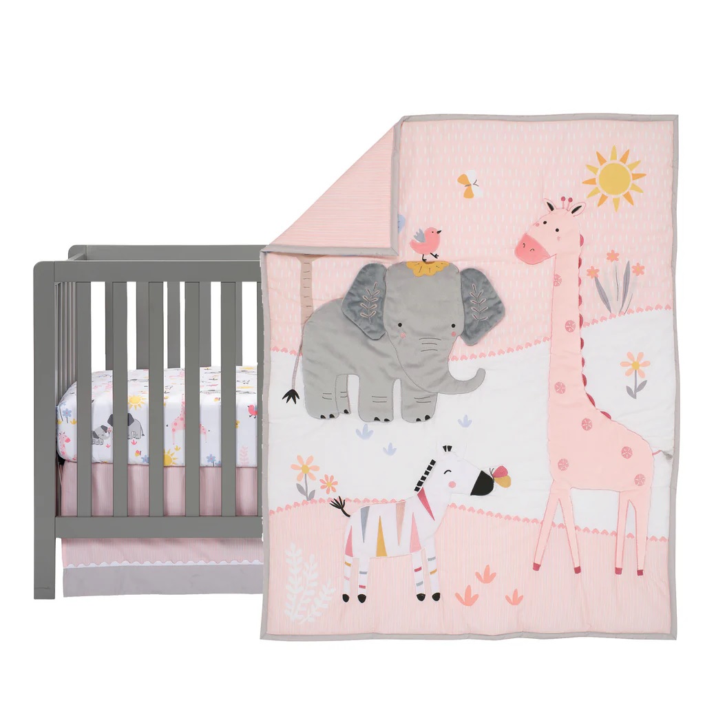 JAZZY JUNGLE 3 PC BEDDING SET