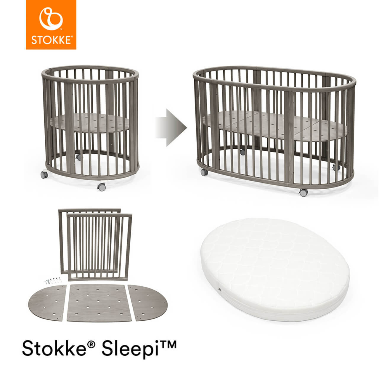 STOKKE MINI V3 BUNDLE H Grey