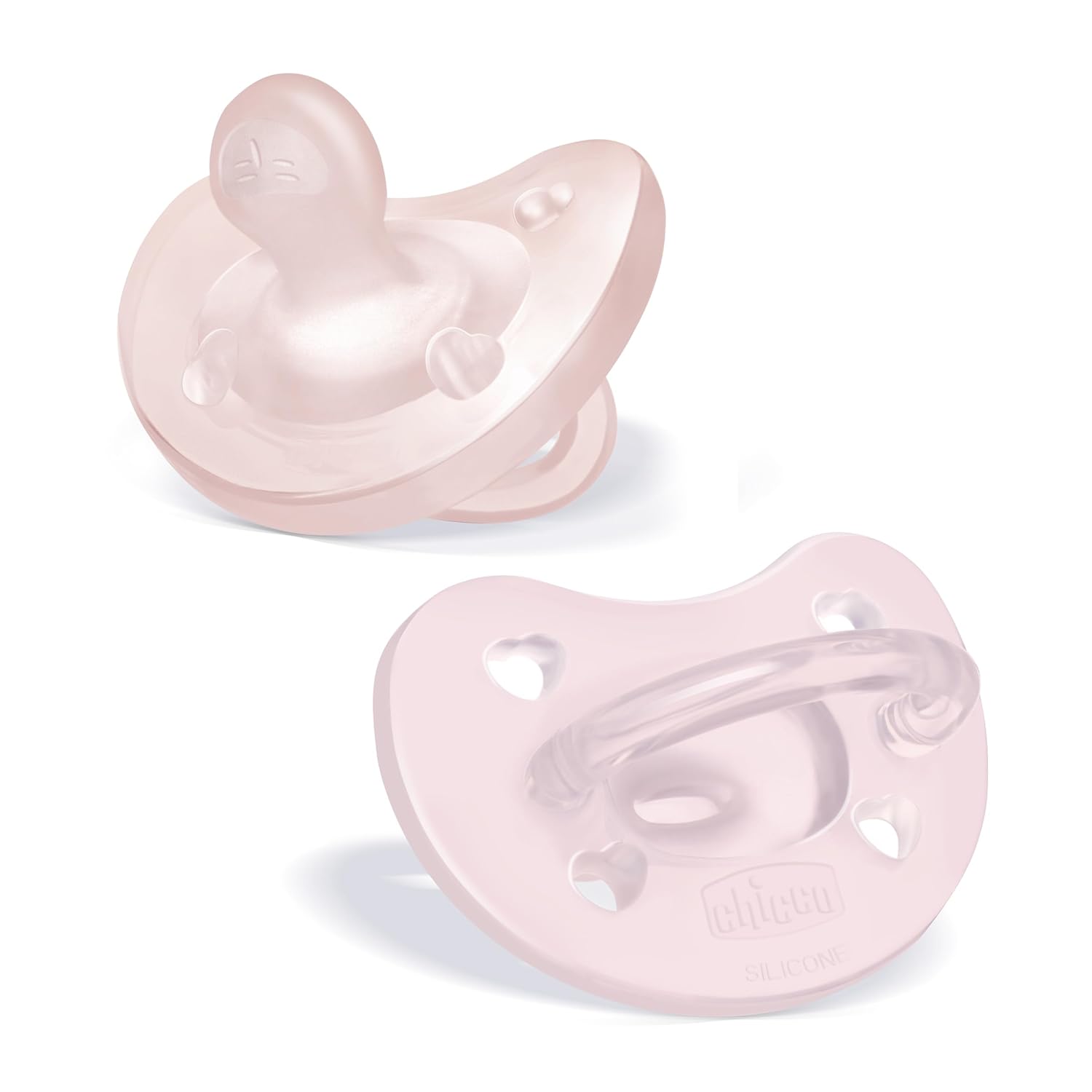 Orthopedic Paci Pink 0-6m 2pk