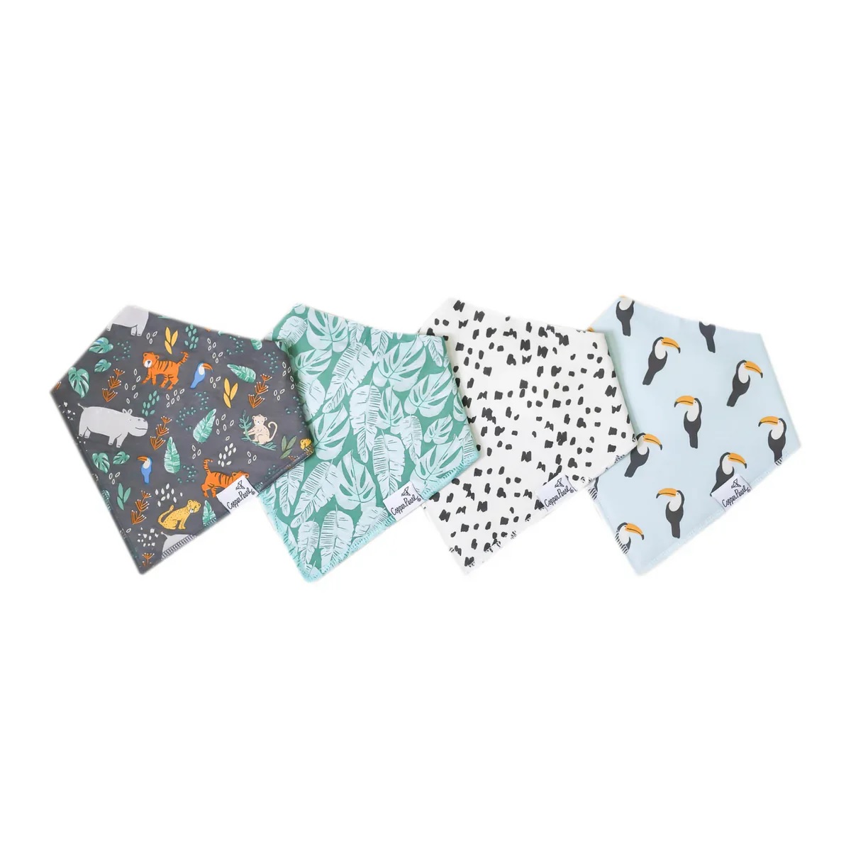 BENGAL BANDANA BIB SET 4PK