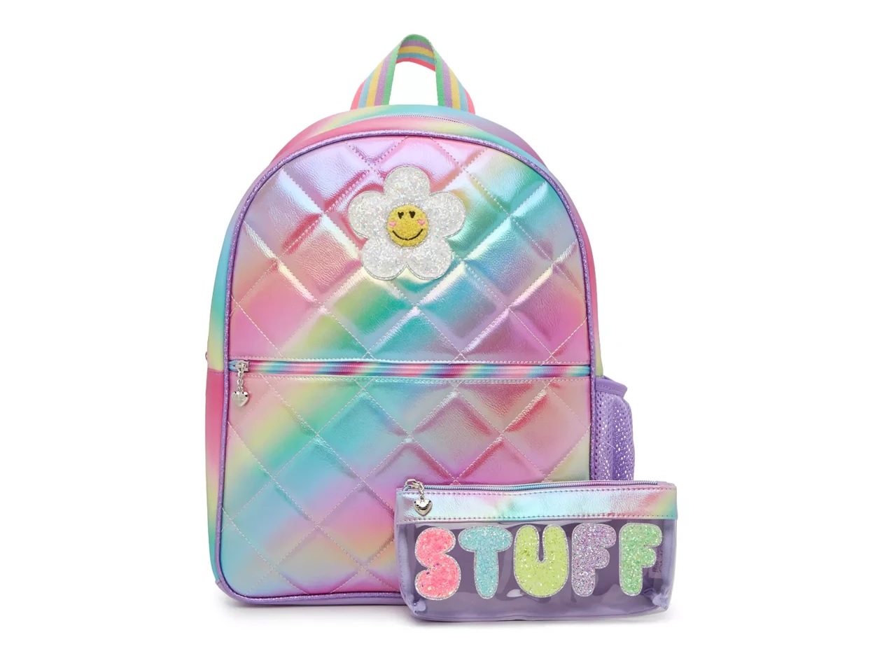 QUILTED DAISY BACKPACK