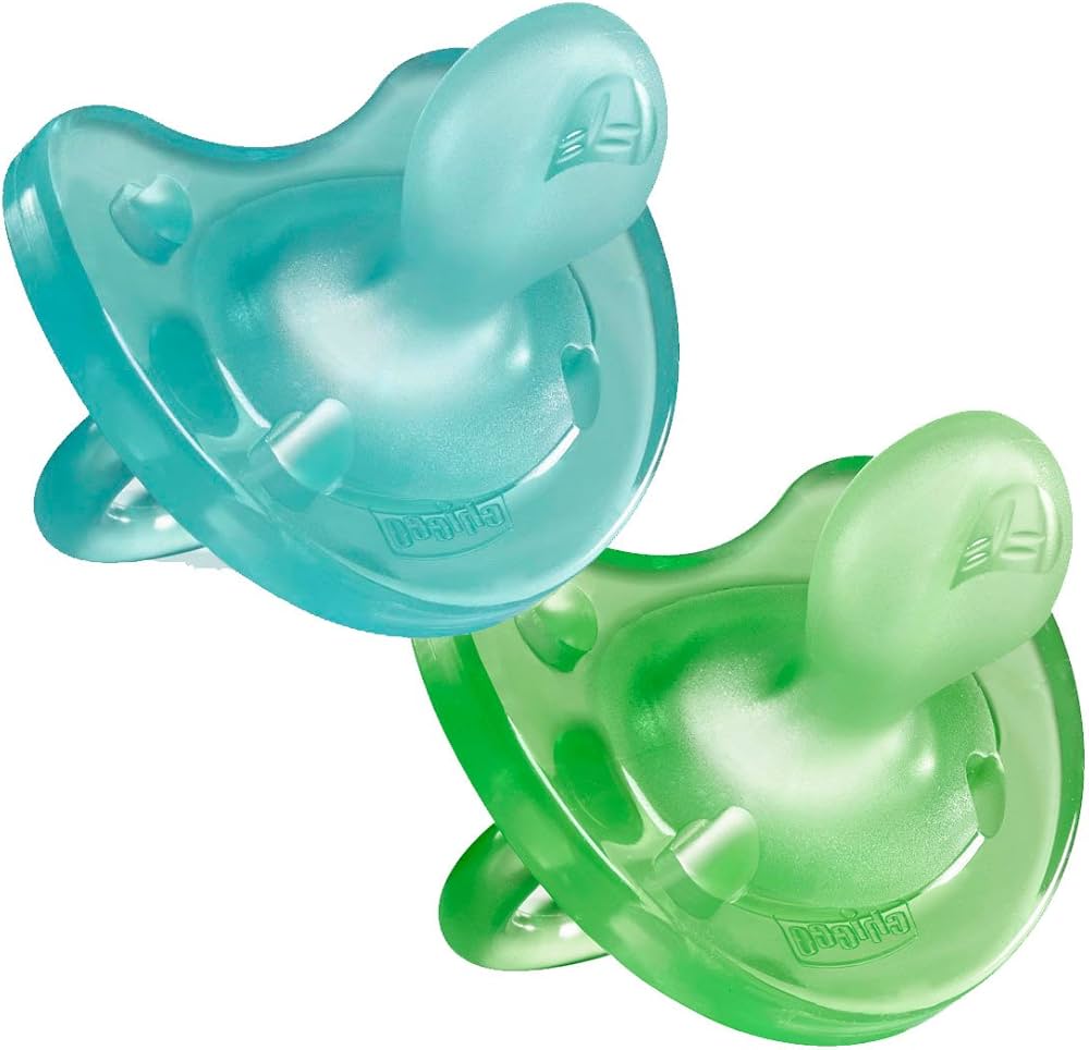 Orthodontic  Paci Blu/Grn 6-16M