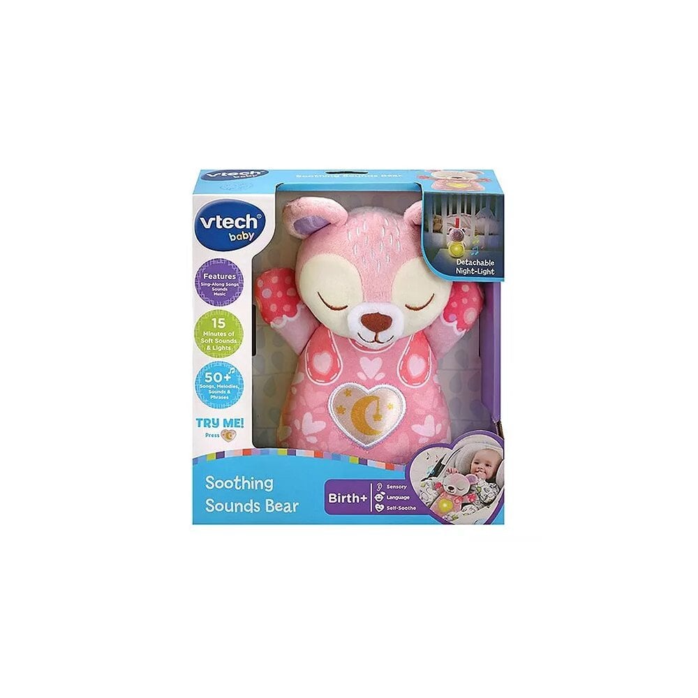 Soothing Sounds Bear pink