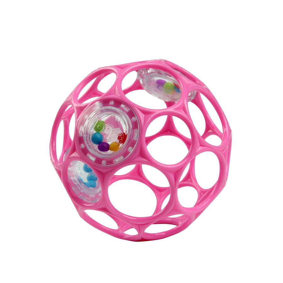 OBALL RATTLE PINK