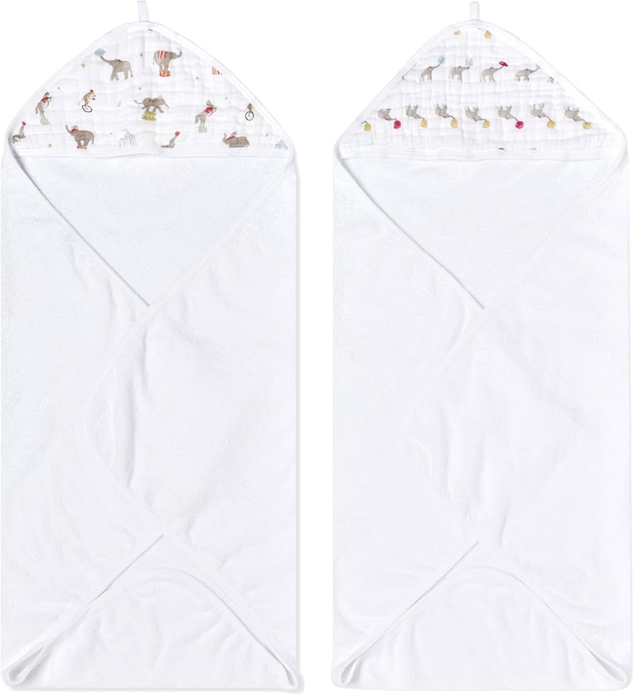 ELEPHANT CIRCUS 2PK H. TOWELS