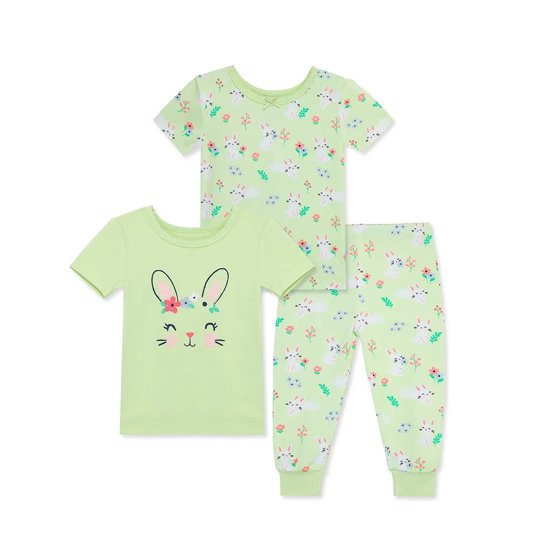 Bunny 3Pc PJ-Green