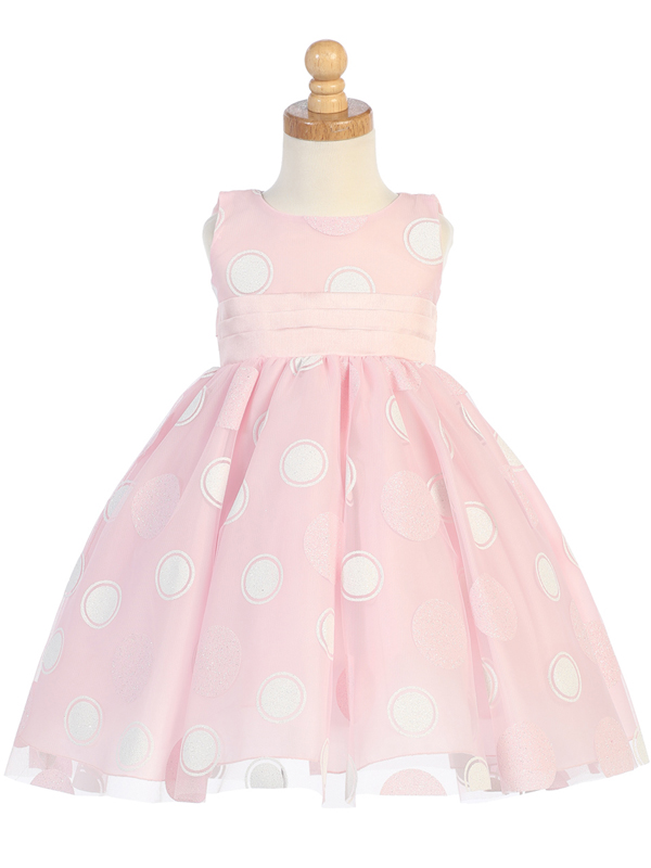 Glittered Polka Dot Tulle