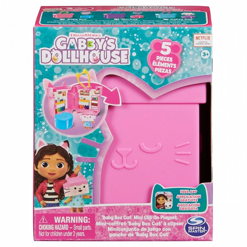 GABBY'S DOLLHOUSE CLIP ON