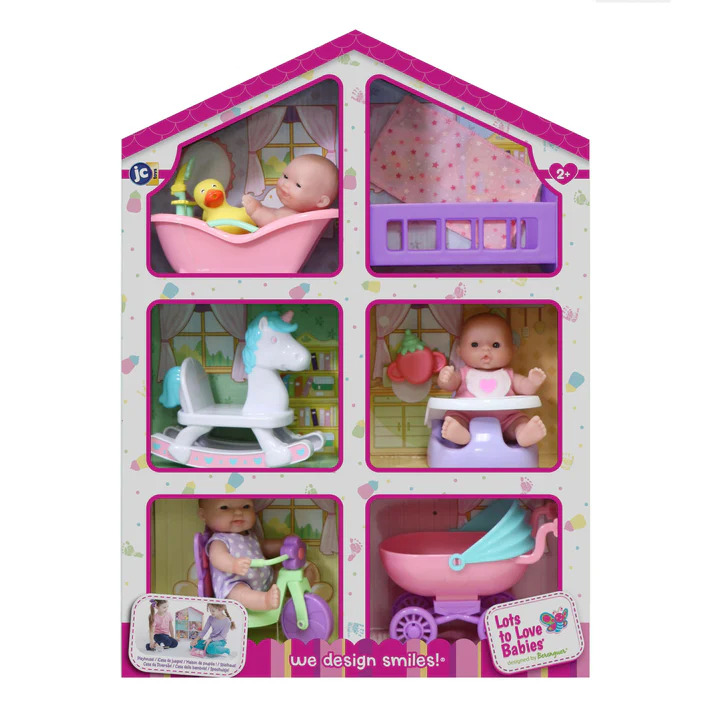 Love Babies. 5 Mini Doll