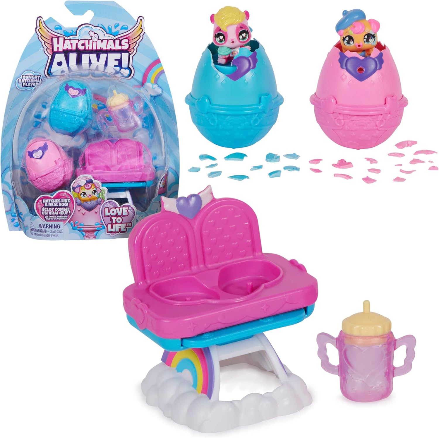 HATCHIMALS ALIVE HUNGRY