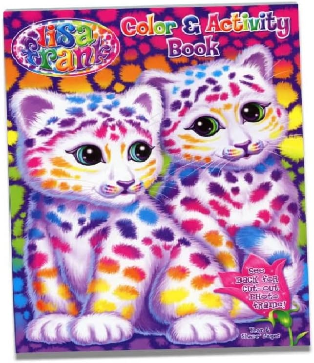 Lisa Frank 64 pg Coloring Book