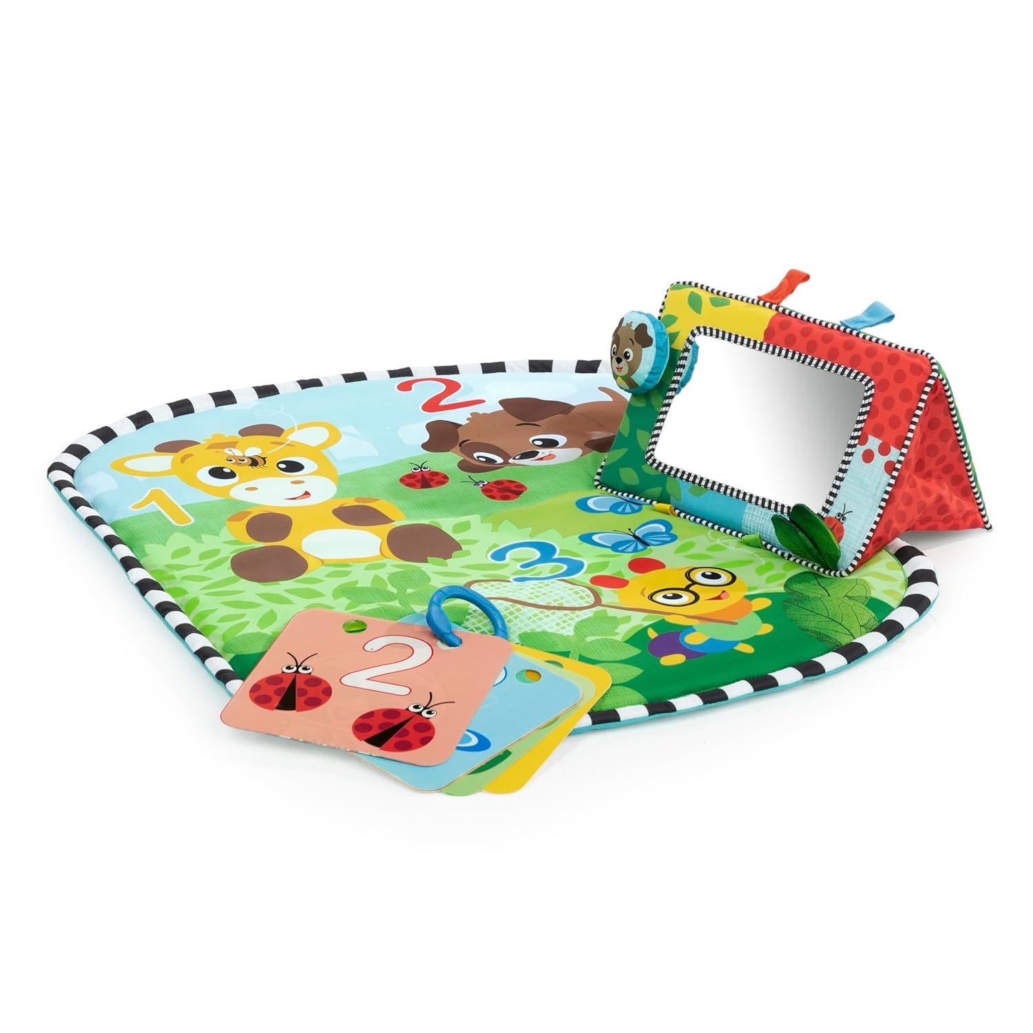 BE DG TUMMY TIME MAT & MIRROR