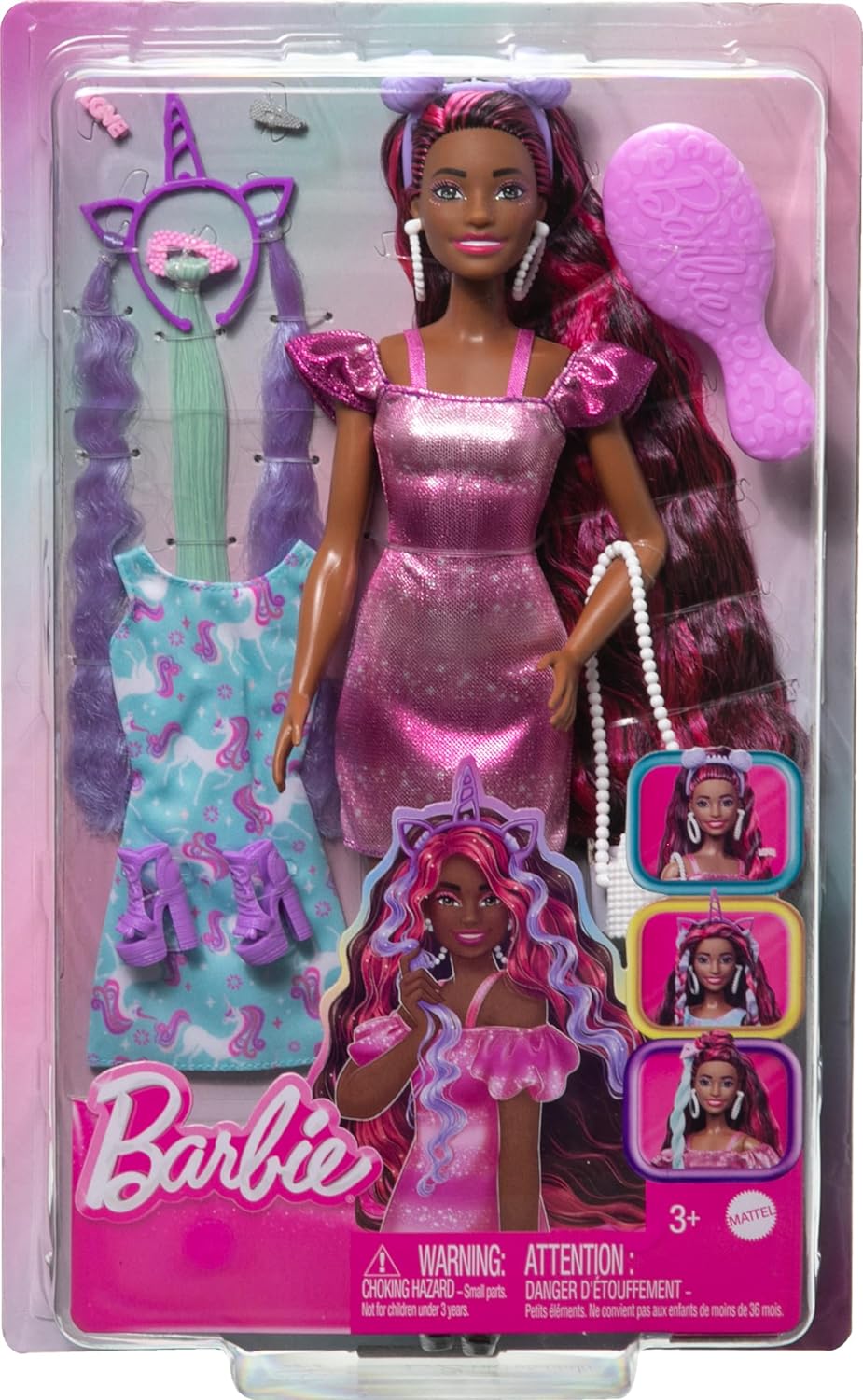 BARBIE TOTALLY HAIR ROSA