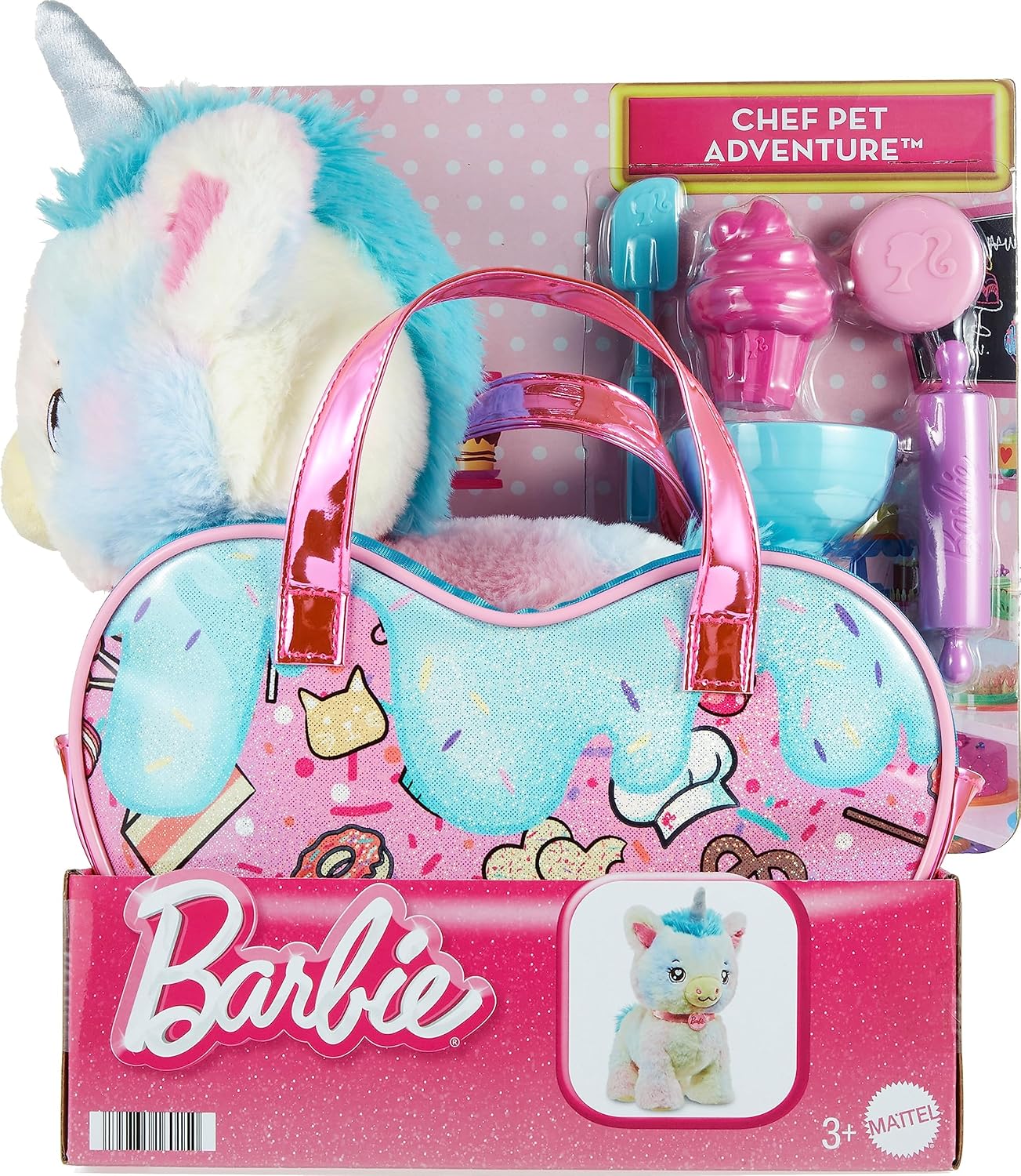 BARBIE CHEF UNICORN PET PURSE