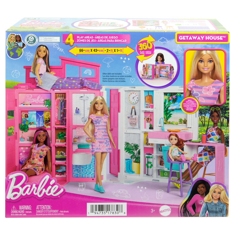BARBIE  HOUSE W/ DOLL 2024