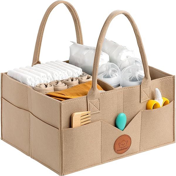 Diaper Caddy Taupe