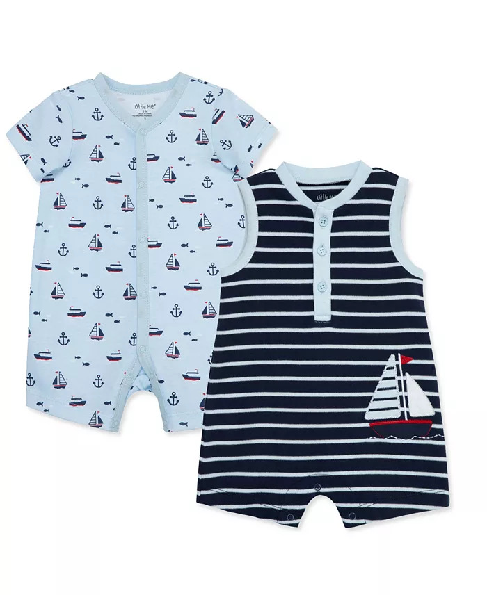 Sailboat 2pk Rompers