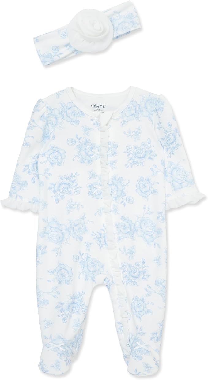 Blue Roses Footie