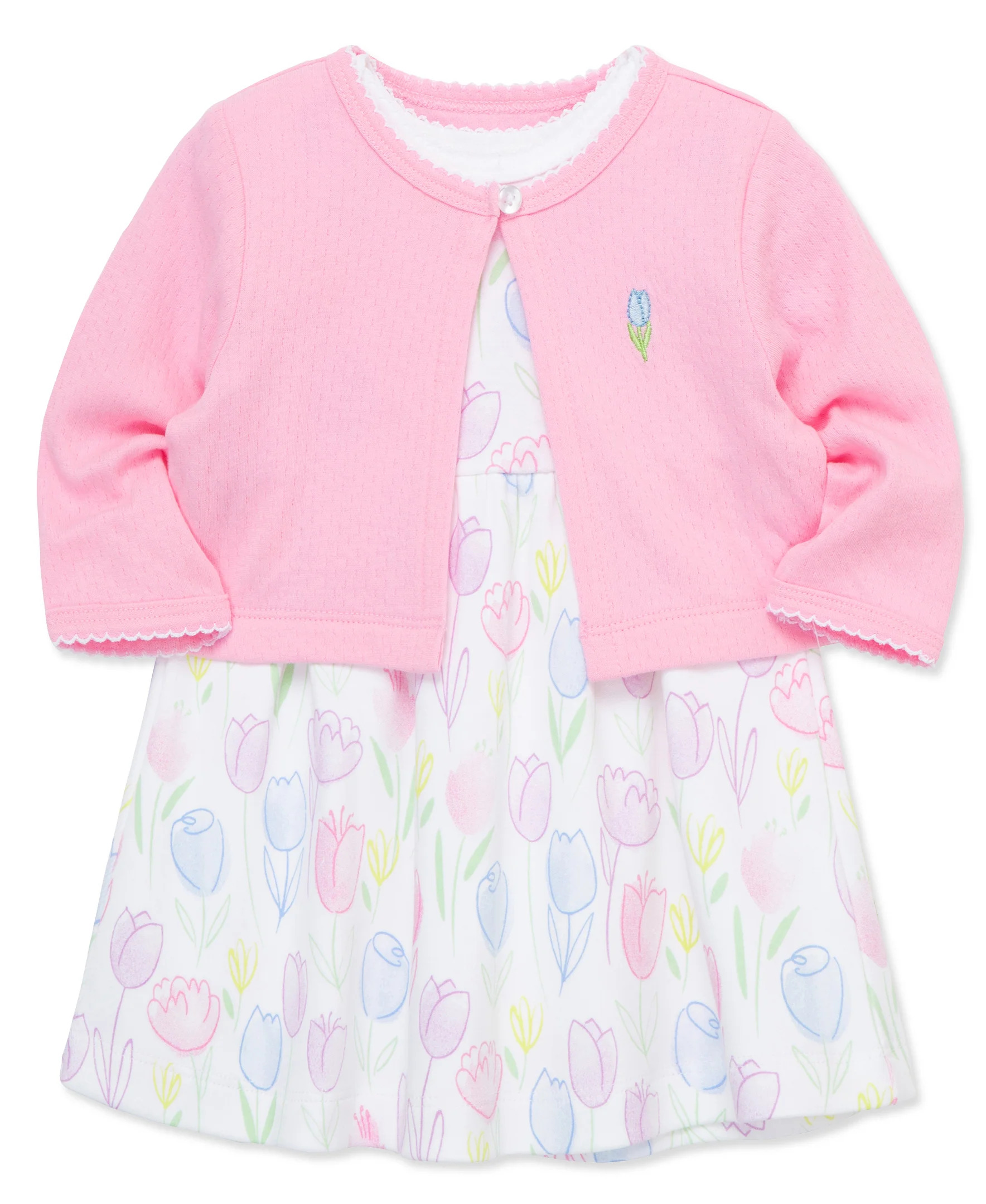 Tulips 2pk Bsuit Dress-Hband