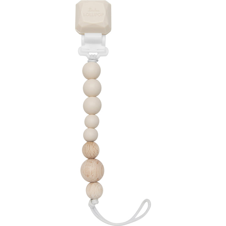 PACIFIER CLIP COCONUT MILK