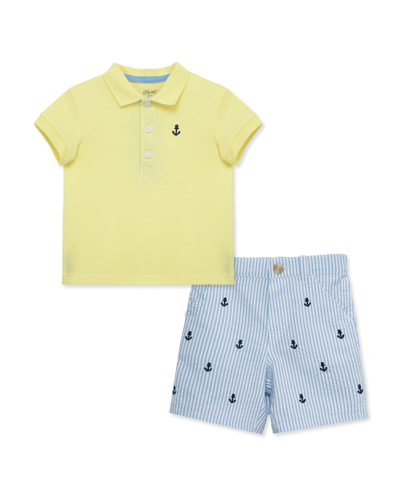 Anchor Polo Short Set