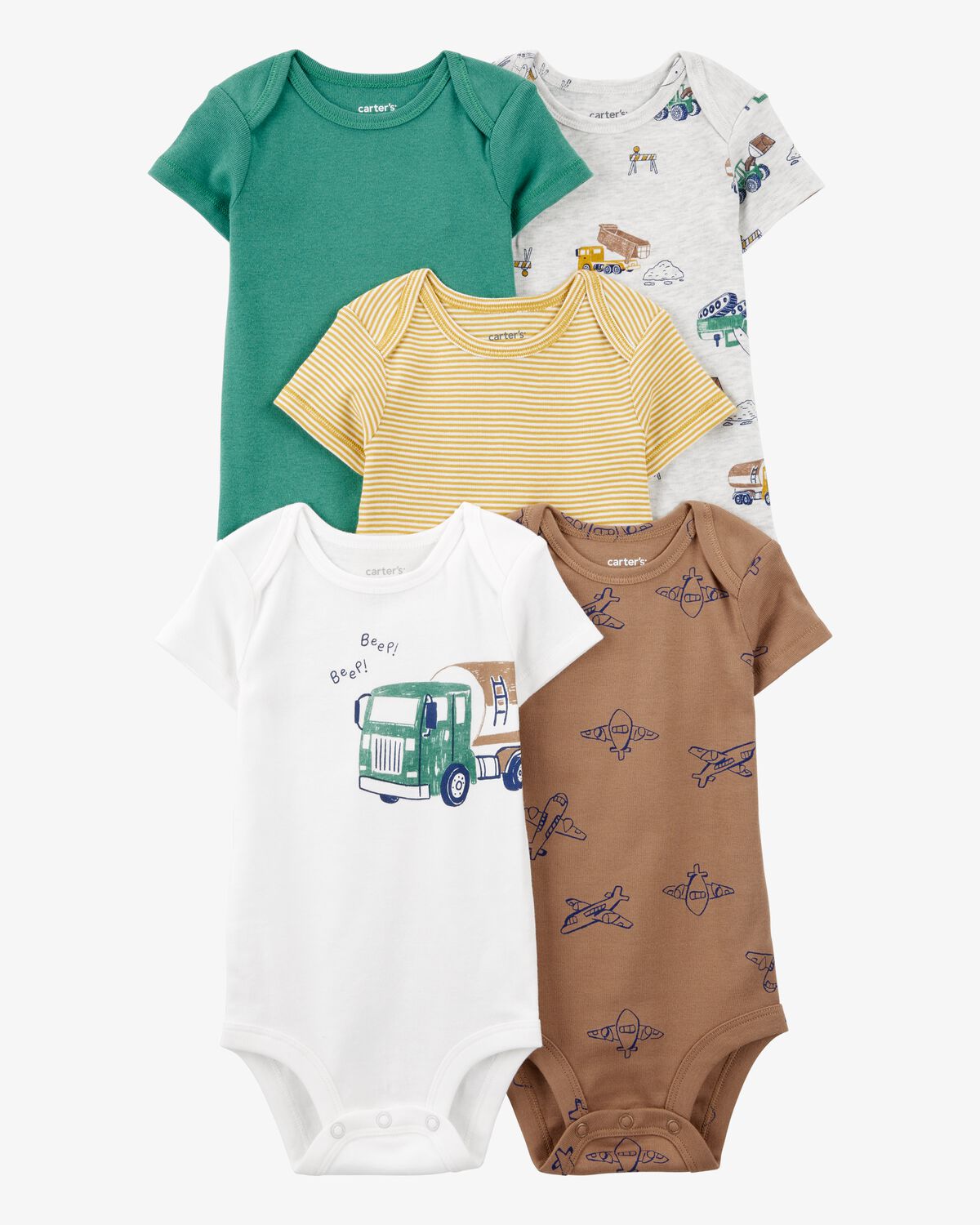 CARTERS 5PK ONESIE