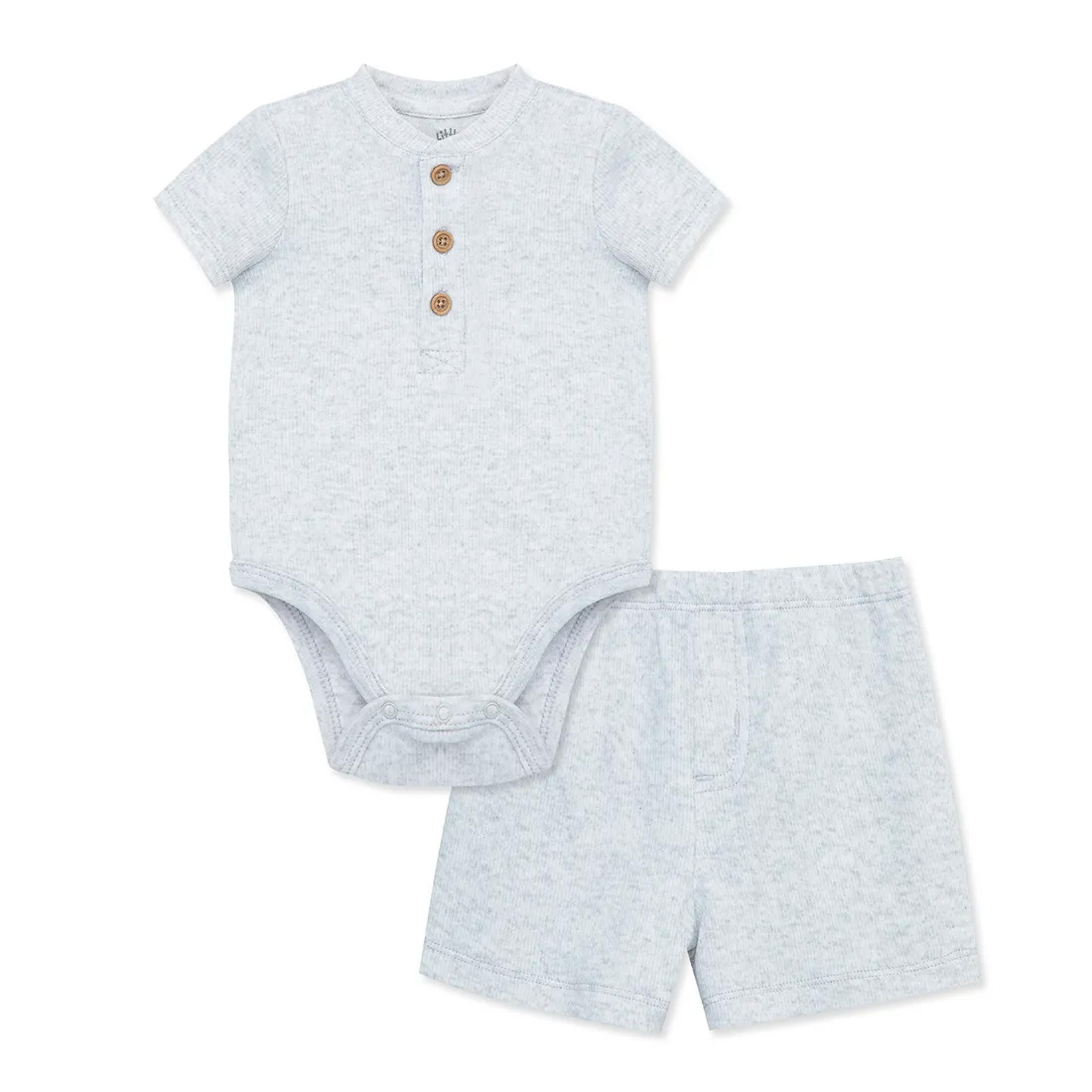 Grey 2pc Short Set