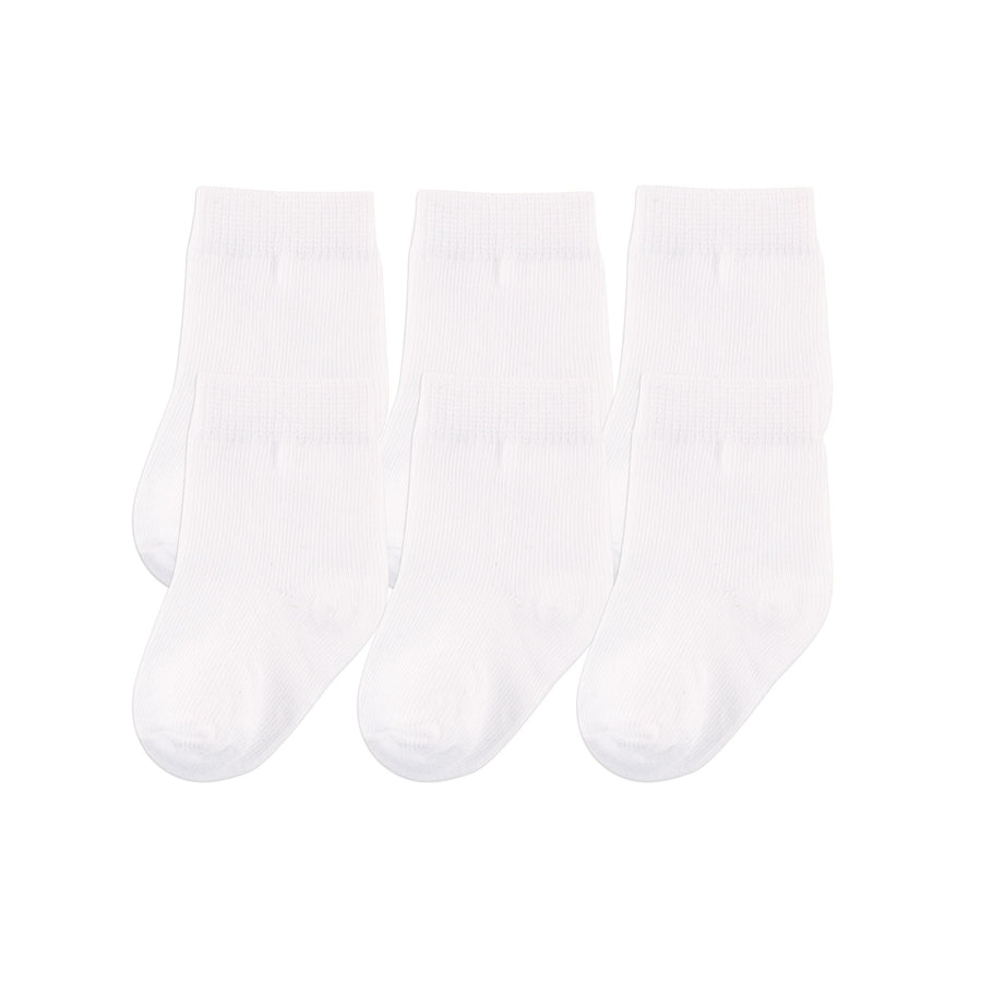 Organics 6pr Socks 12-24m