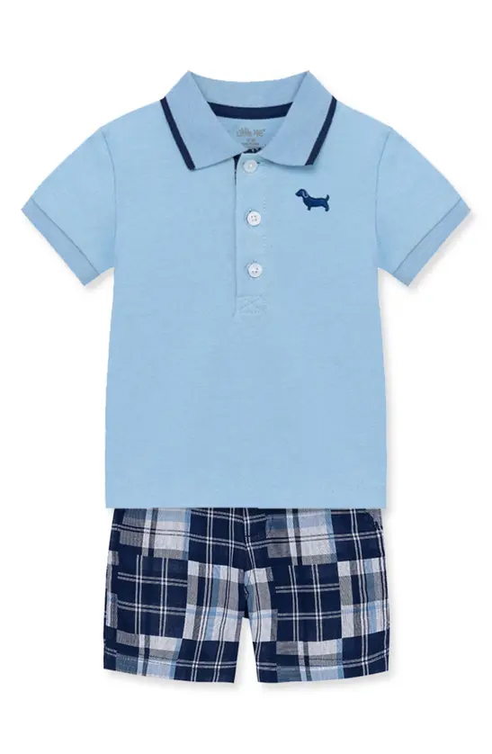 Puppy Polo Short Set