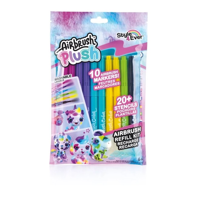 AIRBRUSH PLUSH REFILL KIT