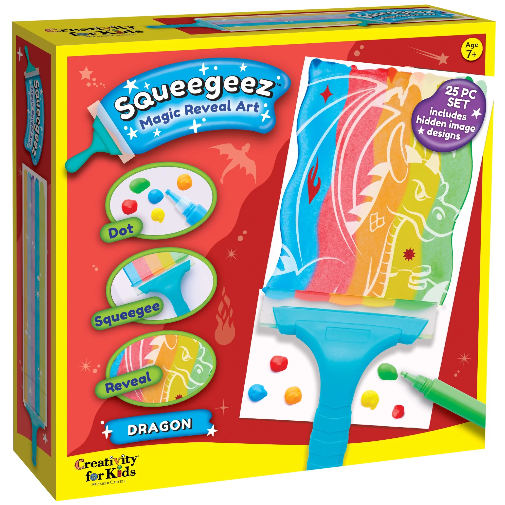 Squeegeez Reveal Art Dragon
