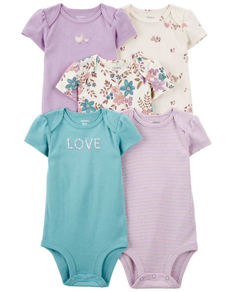 CARTERS 5PK ONESIE