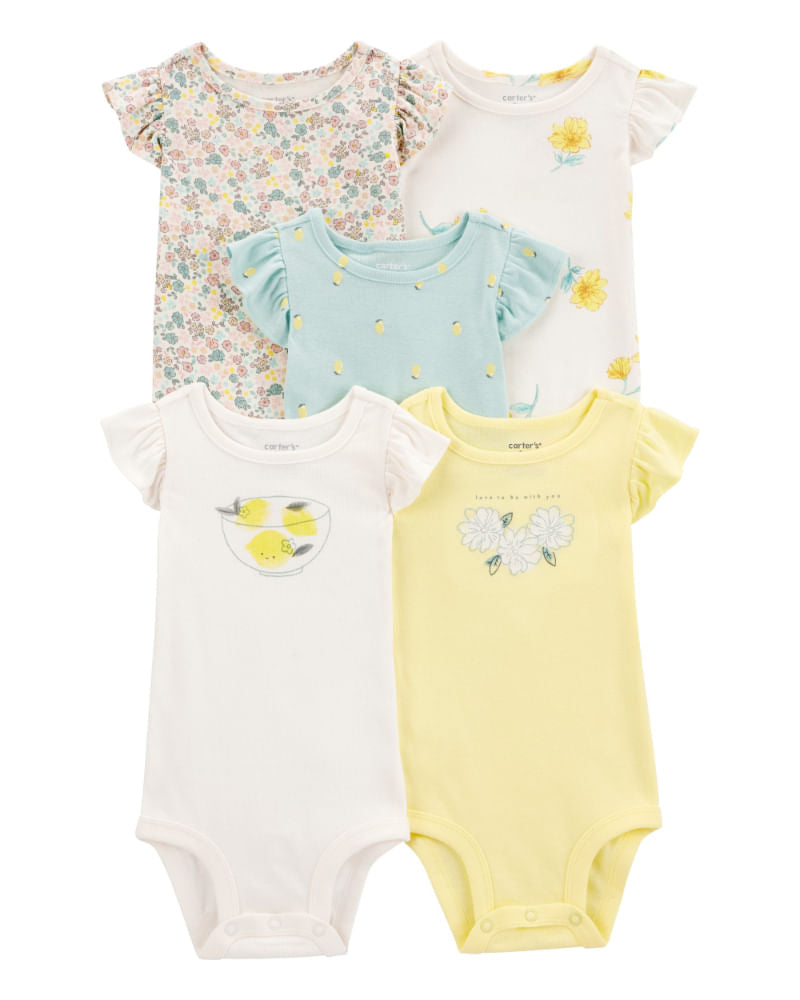 CARTERS 5PK ONESIES