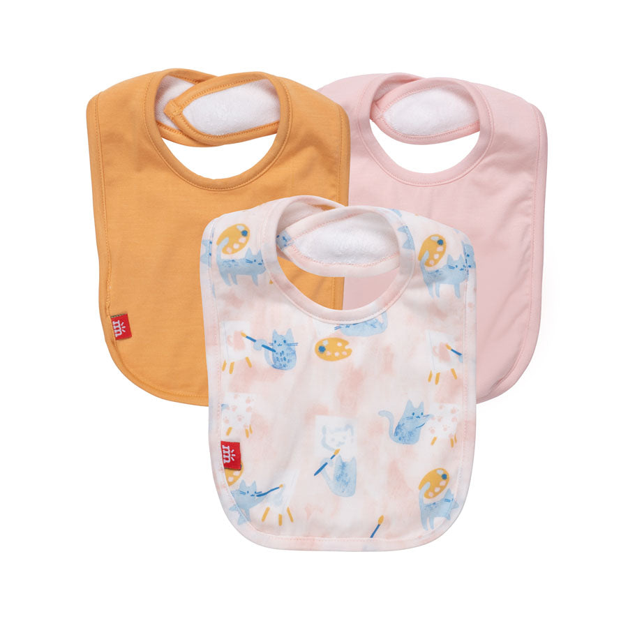 ARTS & CATS 3PK BIBS