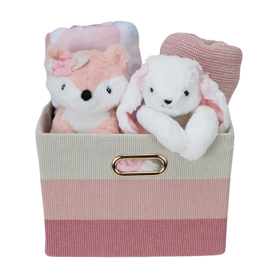 5 PC  PINK OMBRE  GIFT BASKET