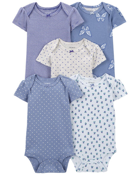 CARTERS 5PK ONESIES