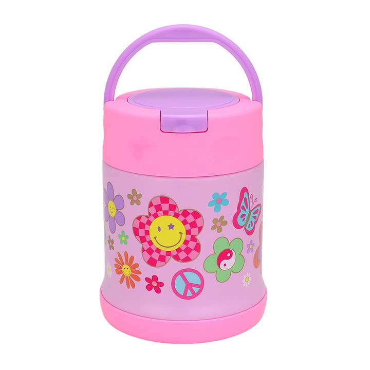 Insulated Food Jar Groovy Flower
