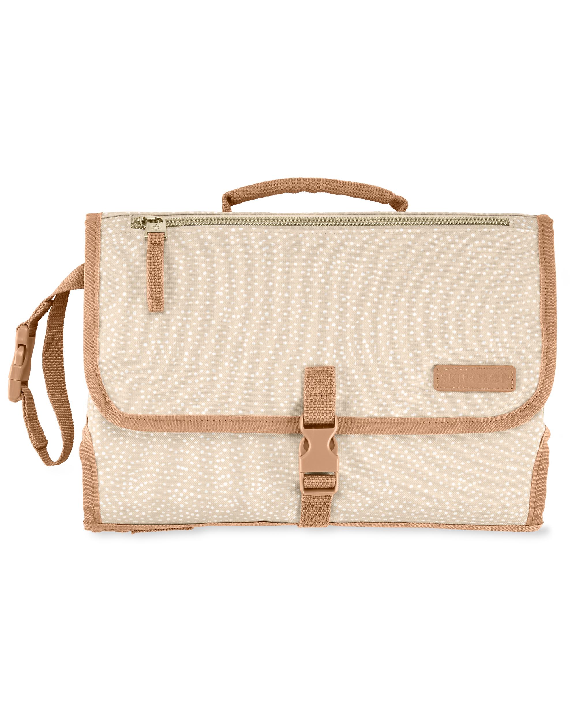 Signature- Beige Swirl Dot