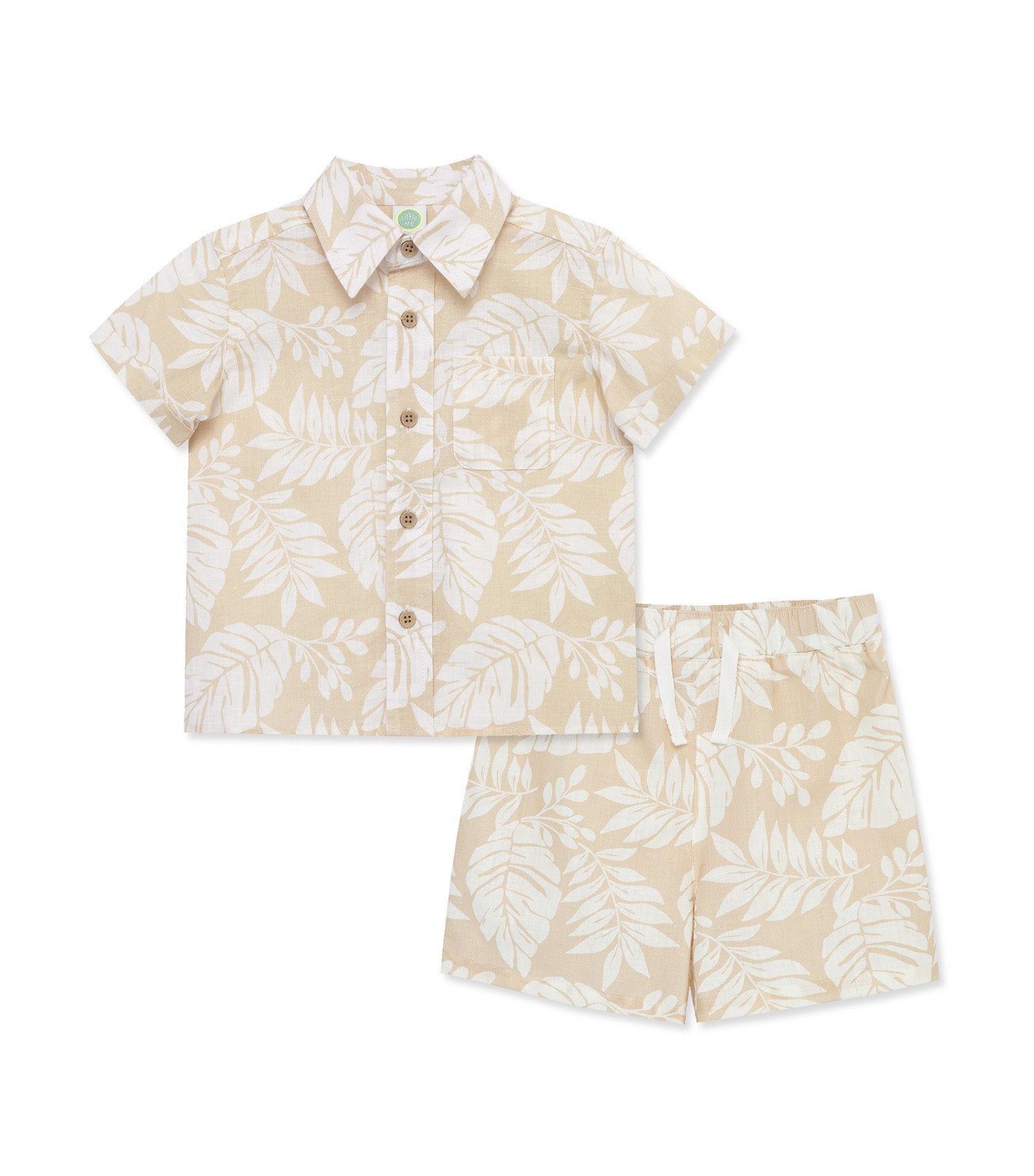 Foliage Woven Short Set