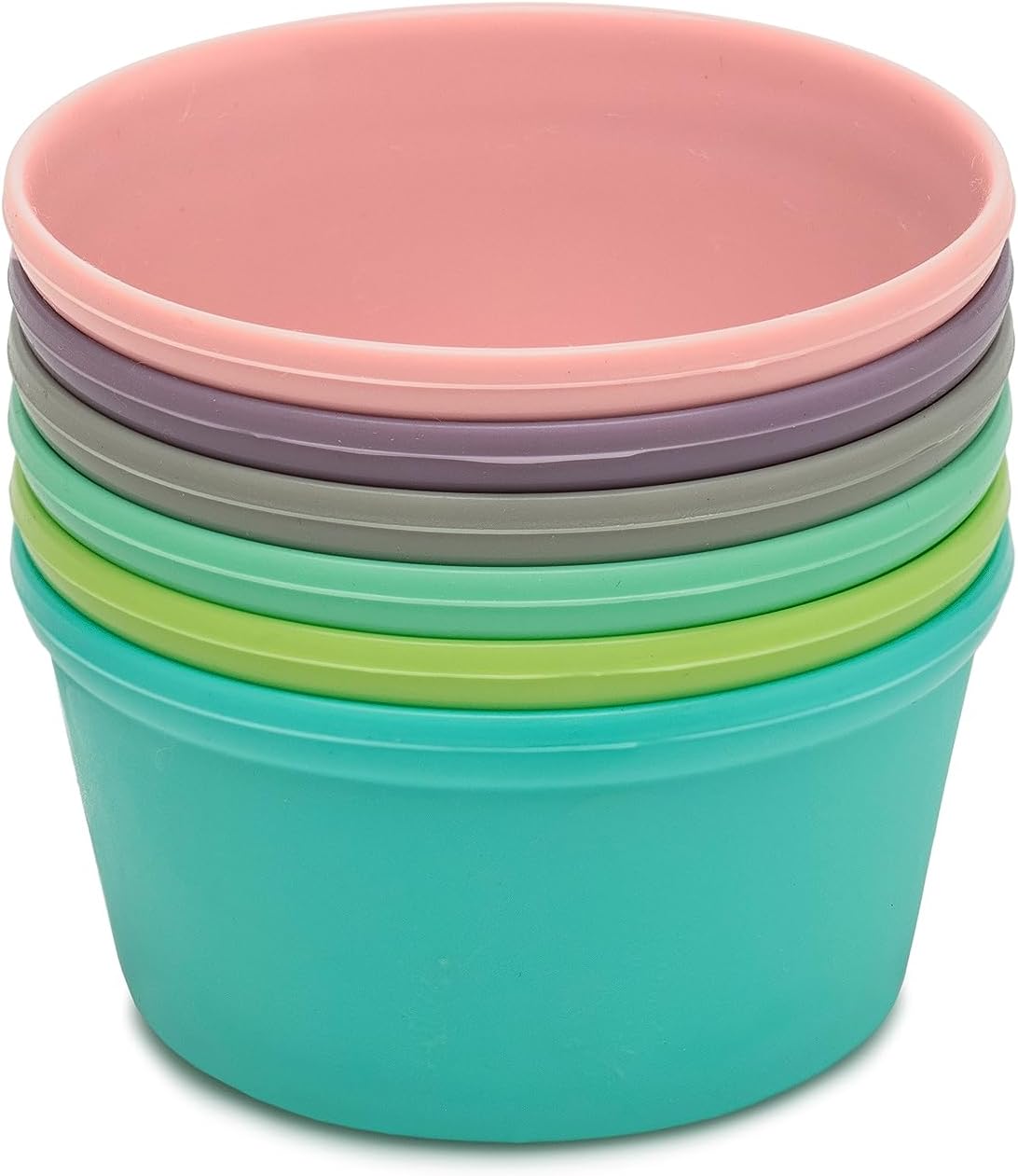 Rainbow Silicone Food Cups