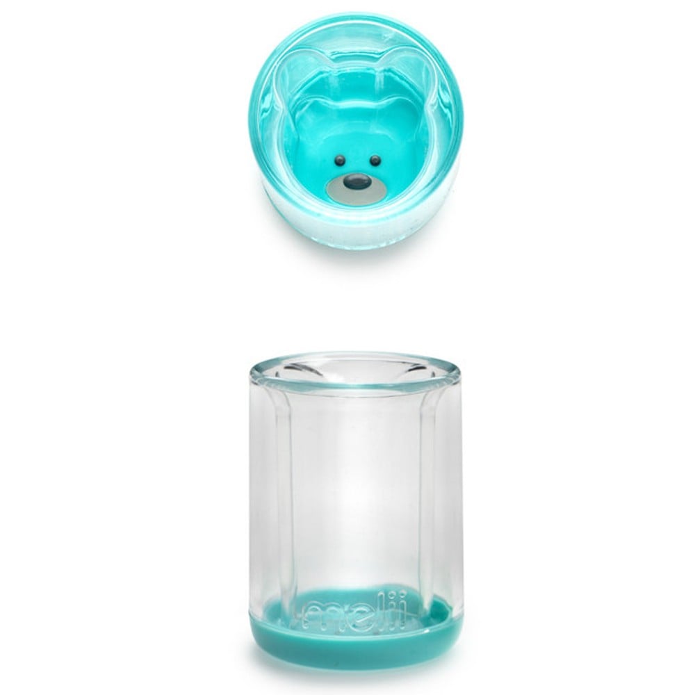Double Walled Bear Cup - Blue