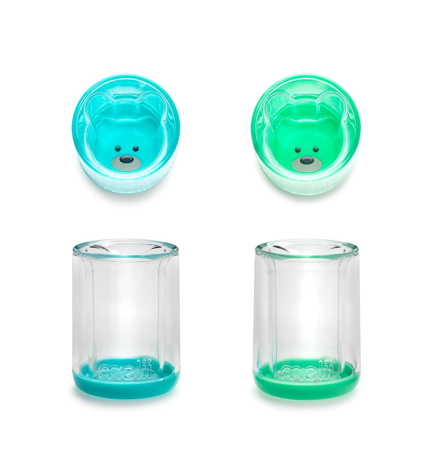 Double Walled Bear Cup - Mint